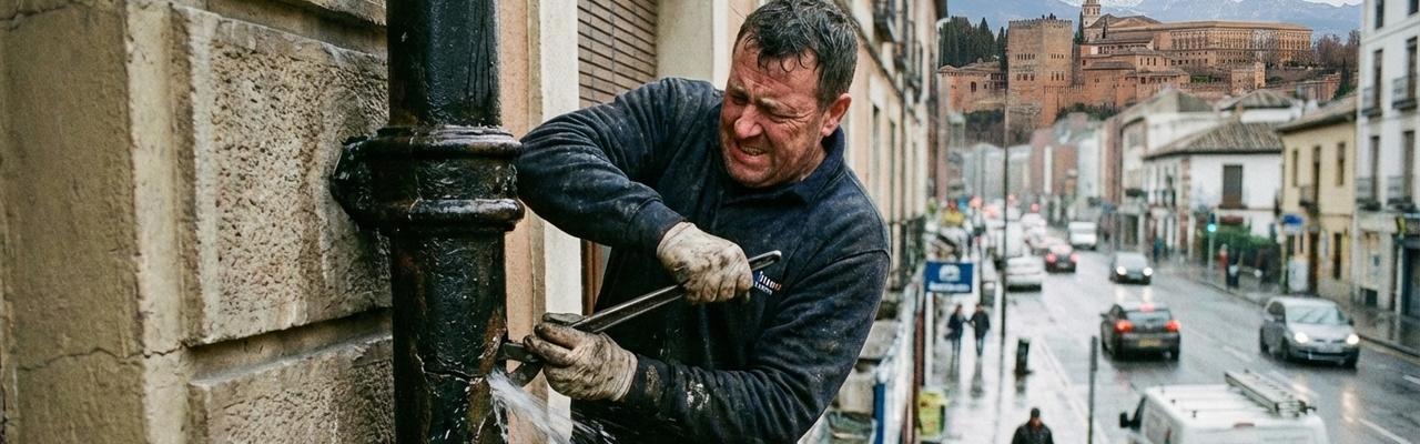 Reparación urgente de bajantes en Tolosa